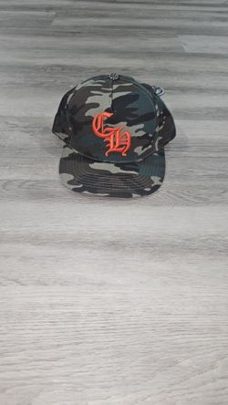 Chrome hearts camo cemetery trucker