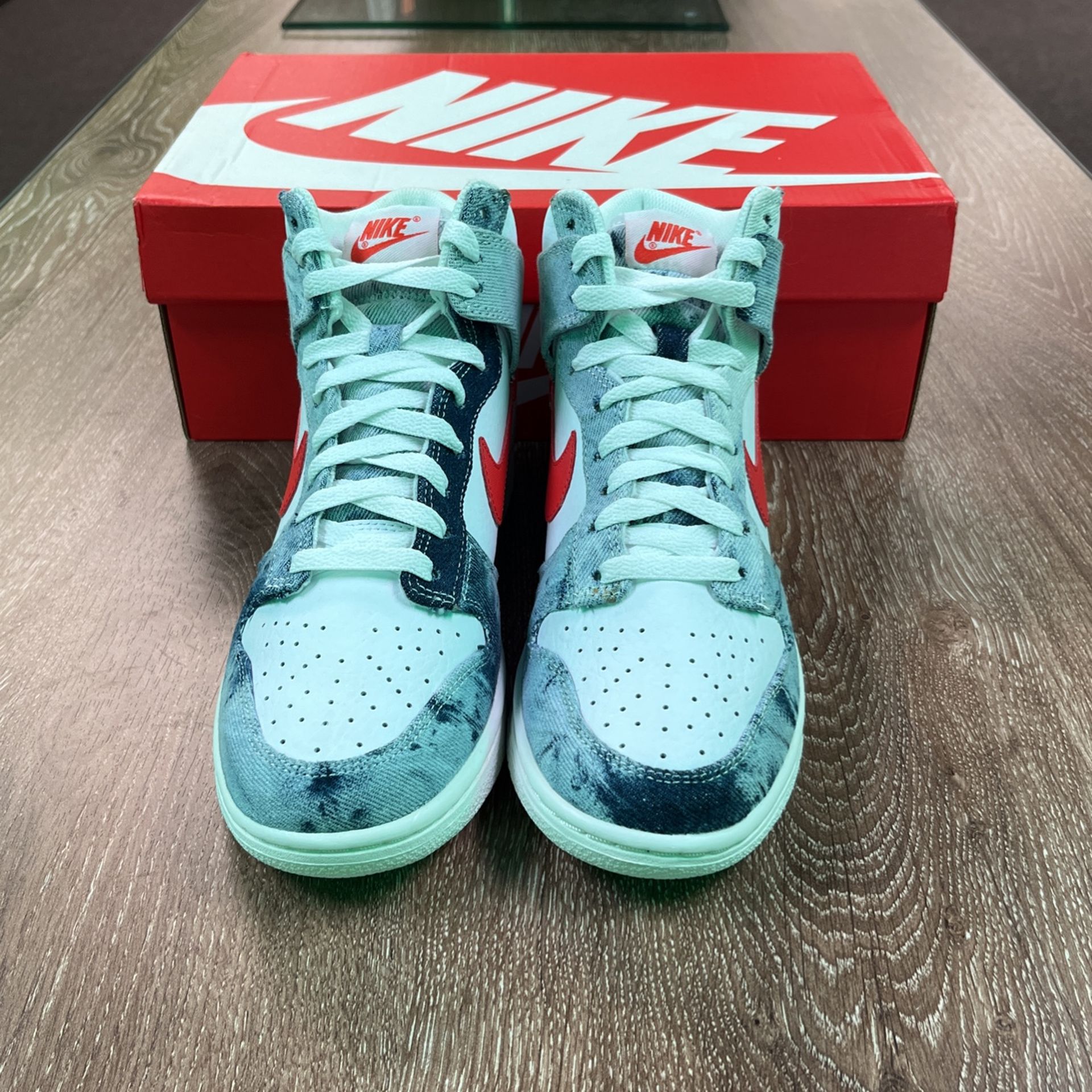 Women’s Nike Dunk High Washed Denim