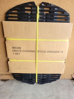 Weber Q200 2pc grill plate
