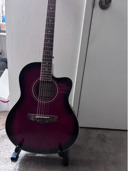 De Rosa Electrical/Acoustic Model NO. VCH009 red