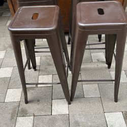 Metal Bar Stools 