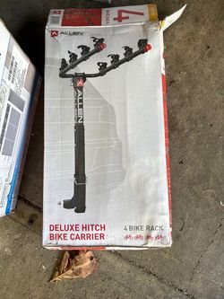 Deluxe hitch bike carrier