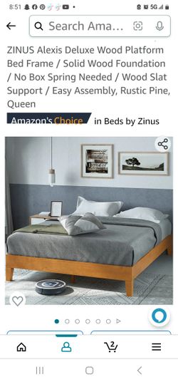 Queen Platform Bed Frame