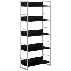 Galaxy Five Shelf Bookcase or dress Organizer + Assembled Ready to use