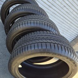 4.  PCS OF TIRES.     GOODYEAR EAGLE F1 MO1 SIZE 295/40/22