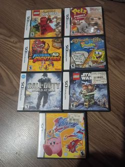 Nintendo DS Games Lot of 7