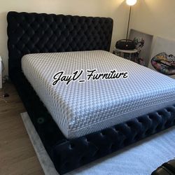 New King New Frame With MATRESS 