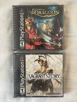 PS1 RPG Vagrant Story & Legend of Dragoon