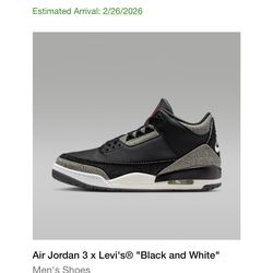 Jordan 3 X Levi’s