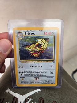 Pidgeot pokemon cards holo