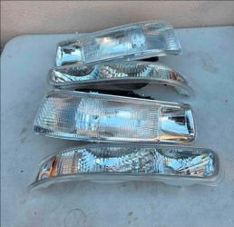 00-06 Chevrolet Silverado Suburban Tahoe Headlights Luces Faros Calaveras Micas Faroles Headlamps