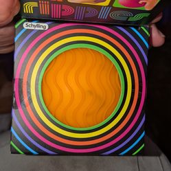 Schylling Super Nee Doh Ripples Stress Ball Orange NEW Sensory Fidget Toy Squishy
