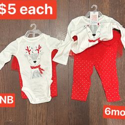 Baby Girl Xmas Outfit 