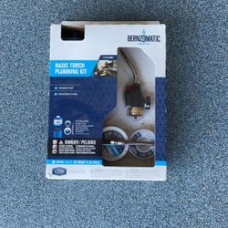 New Bernzomatic Plumbing Basic Torch Plumbing Kit
