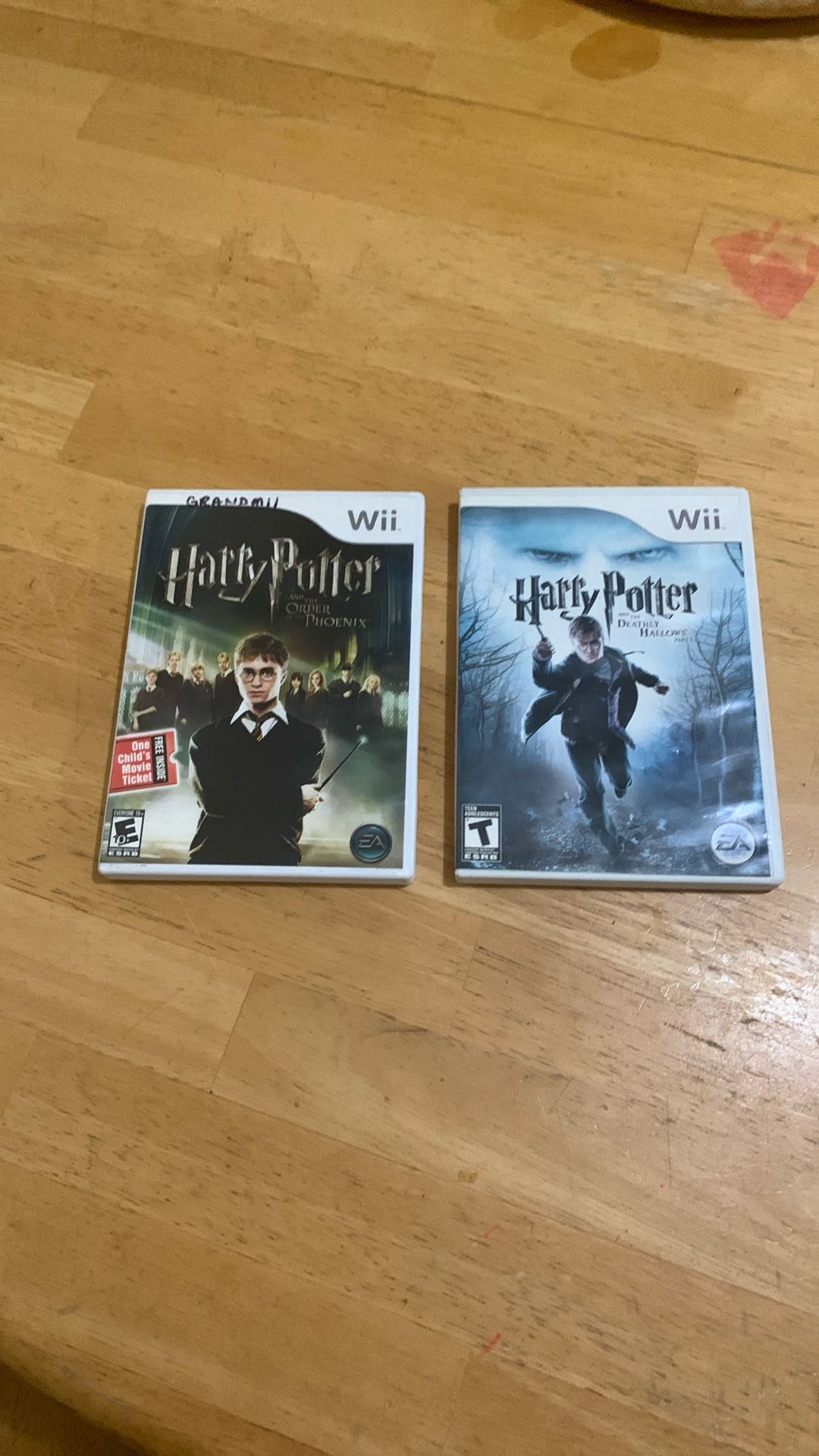 Harry Potter Wii Games