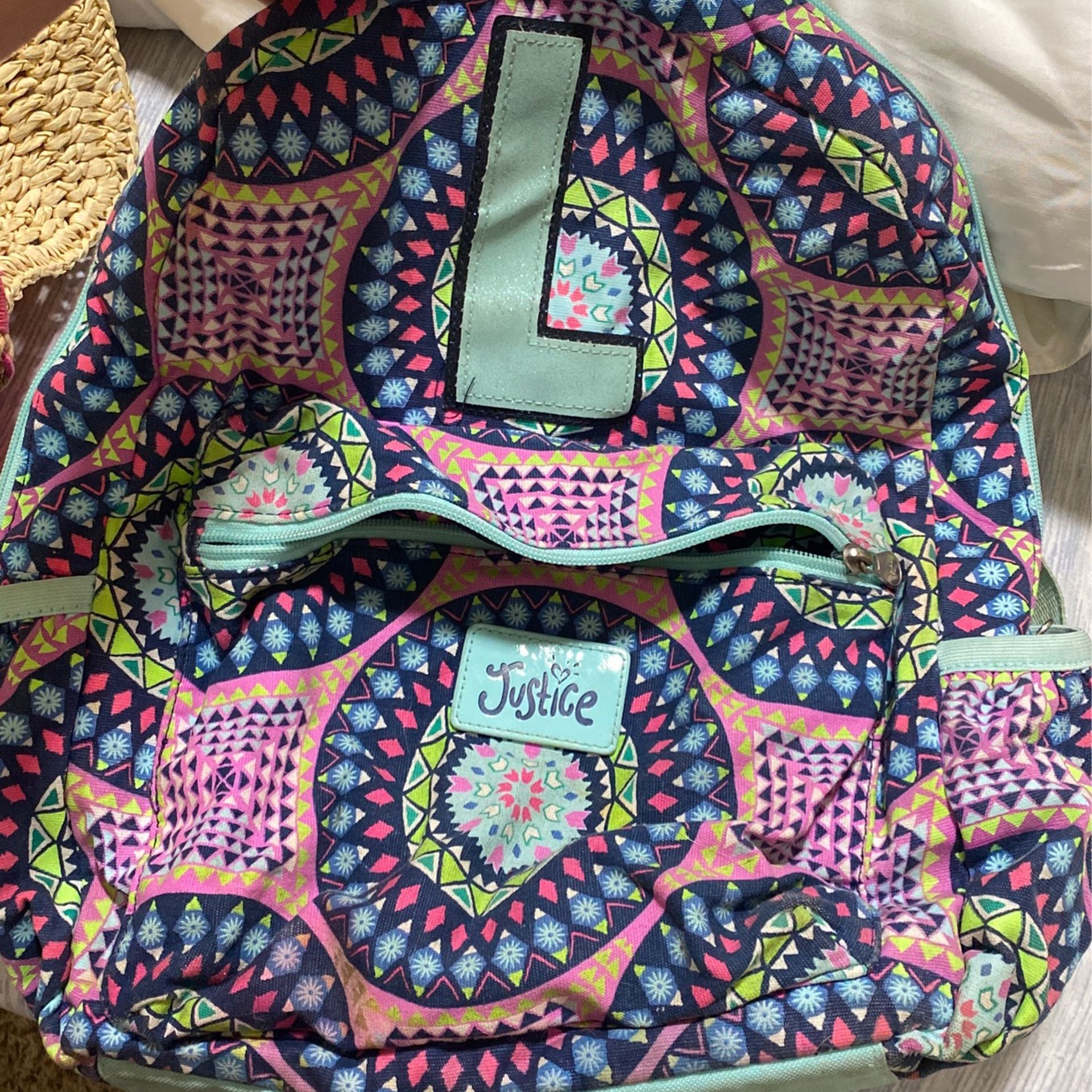 Girls Letter Backpack