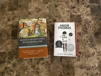 The Hate U Give/ Alice’s Adventures In Wonderland and  Other Towels