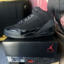 Selling Black Cats Jordan 3