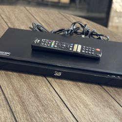 LG 3D Blu-Ray Player + Remote