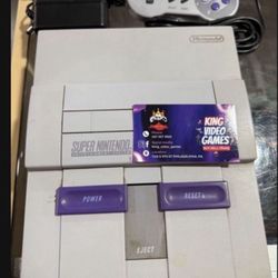 Super Nintendo used