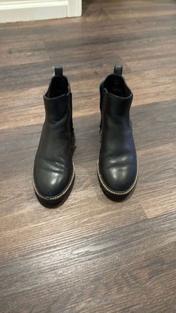 Lands End Black Chelsea Boots