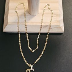 14k Gold Necklace 20 Inch