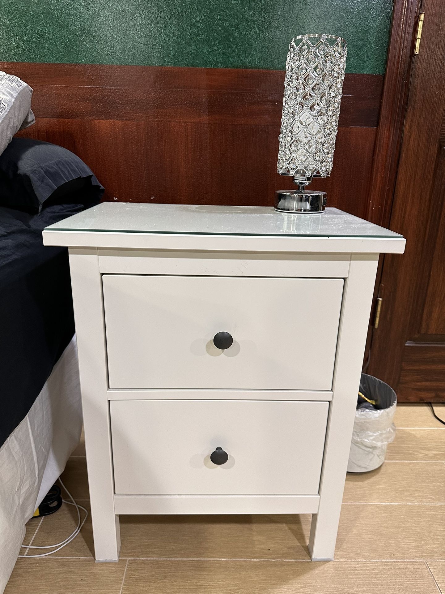 IKEA White Hemnes 2 drawer chest (3 Available)