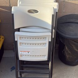 Lifetime Foldable Chairs 
