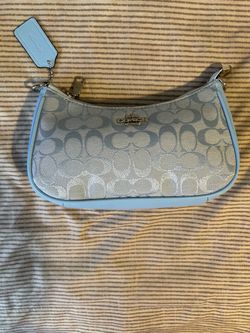 Coach purse blue