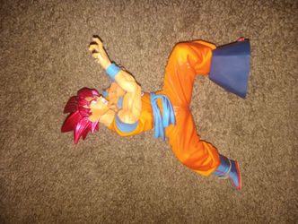 Dragon Ball Super Saiyan God Goku Figure