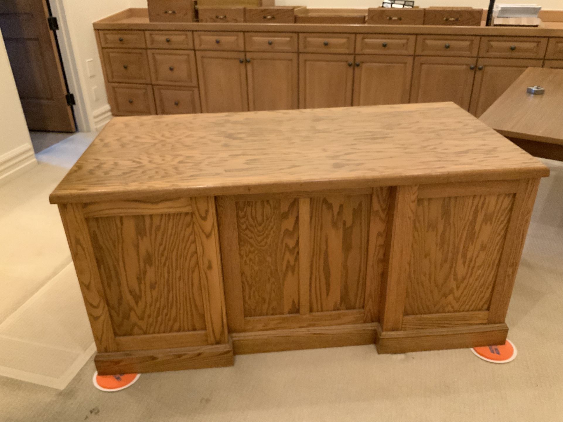 Executive Oak Desk