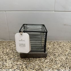 Glass Candle Holder - Hallmark 