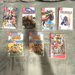 Nintendo Switch Games( Check Description) 