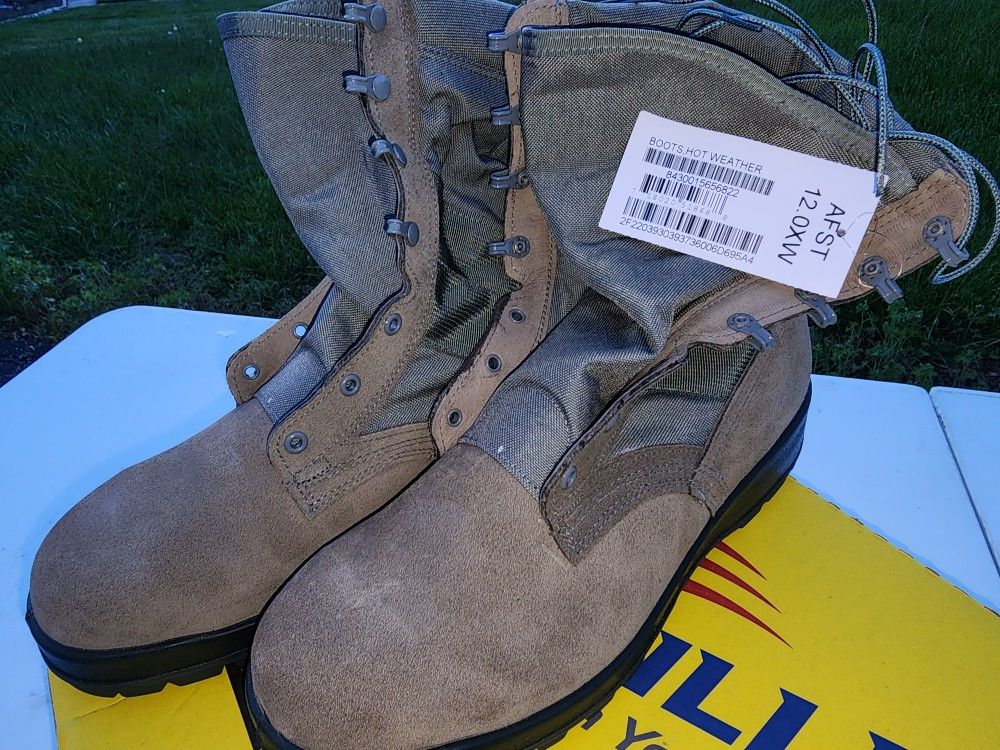 Boot (SIZE 12)army Issued Boot Belleville(vibrant
