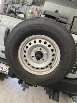Bridgestone Spare Tire And Rim