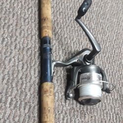 FISHING SPINNING COMBO ROD REEL 25LB TEST LURE 8 FOOT INSHORE OFFSHORE  CATALINA SALTWATER BIG for Sale in Fullerton, CA - OfferUp