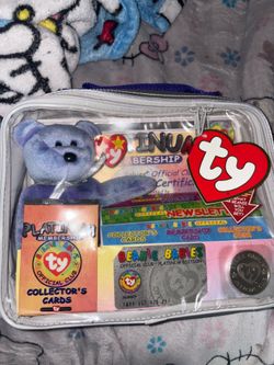 1999 vintage limited edition beanie baby’s