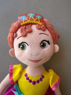 Disney Store Disney Junior Fancy Nancy 14" Plush Doll RARE