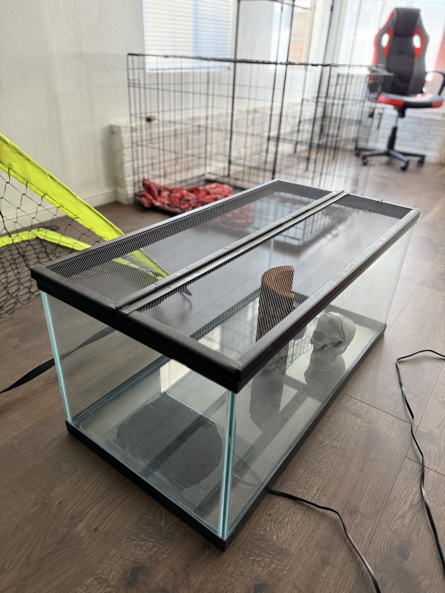2 Glass Tanks