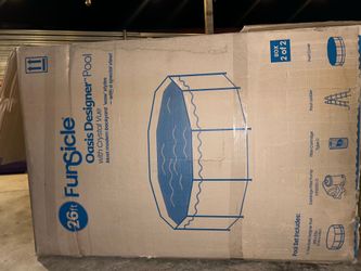 Funsicle Oasis 26 ft 52 in pool