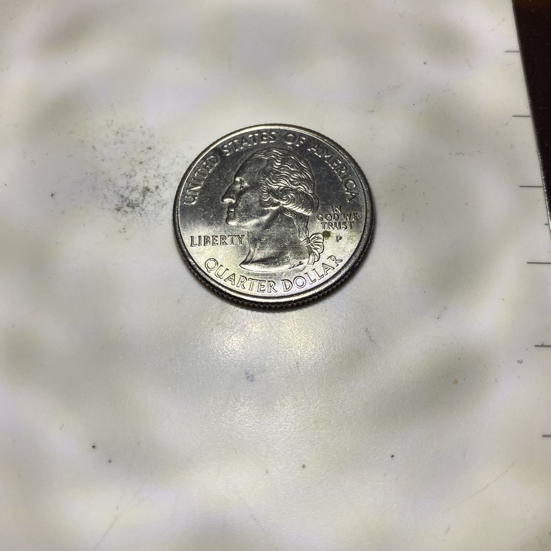 2005-P W.V. State Quarter ERROR