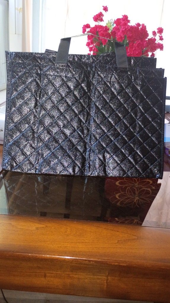 4 Large Lightweight Bags For Gifts Or To Carry Stuff