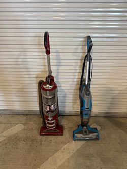 Shark Navigator Swivel Pro & Bissell CrossWave Vacuum Cleaner Lot