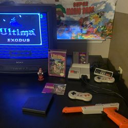 Ultima Exodus for the original Nintendo Nes console 