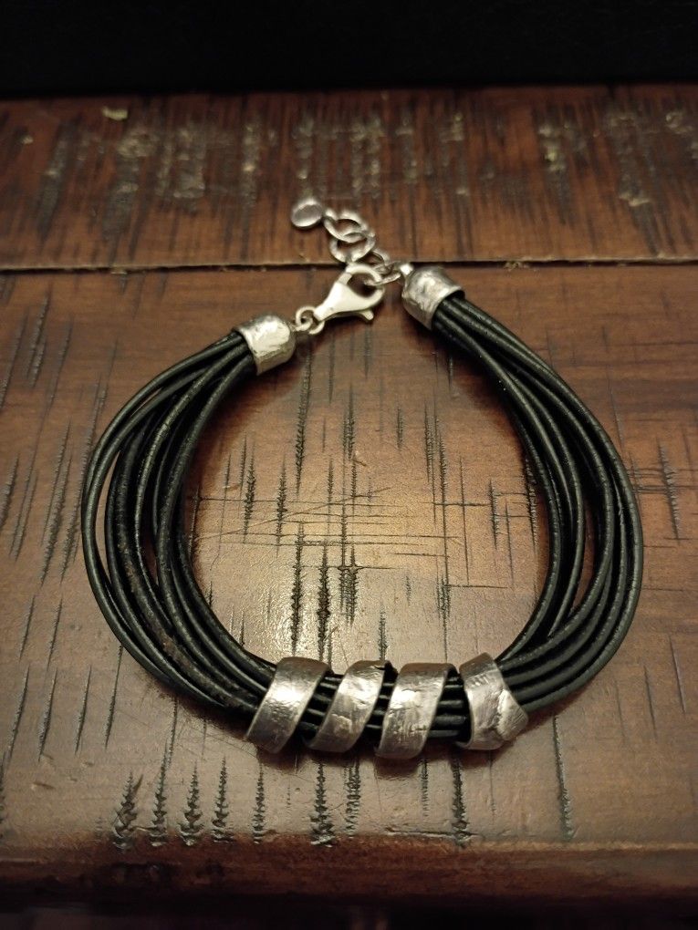 Silpada 925 Sterling Silver City Slicker Beacelet