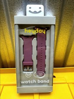 heyday Apple Watch Band 38/40mm Dusty Pink Silicone New