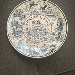Vintage Myrtle Beach Plate Enco National NY