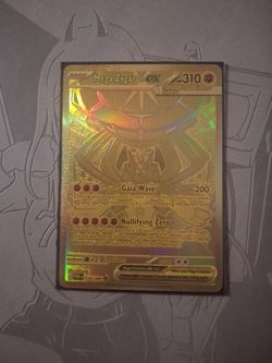 Gold Mega Zygarde EX