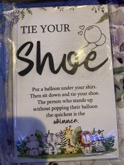 Baby Shower game