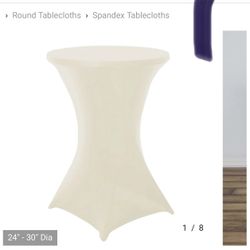 cocktail spandex table cover